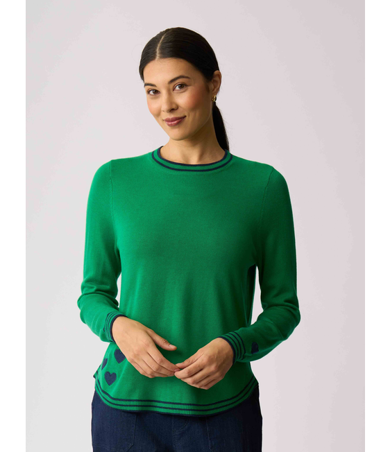 Memo Heart the Scoop Jumper