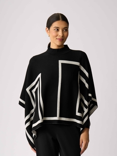 Foil Abstract Poncho-style-MCRAES