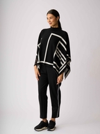 Foil Abstract Poncho