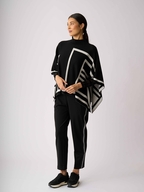 Foil Abstract Poncho