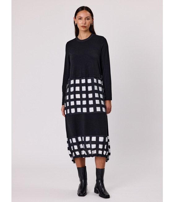 DUO Frame Mixed Dress