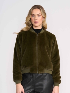 Foil Fur Sure Aviator Jacket-style-MCRAES