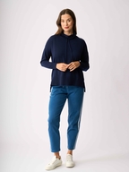 Foil Reverse Seam Jumper