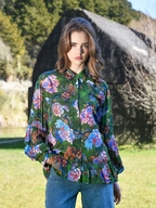 Coop Flounce On Blouse