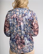 Vassalli Rhythm Chiffon Top