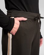 Vassalli Wide Leg Side Stripe Pant