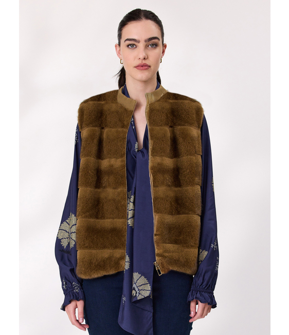 Design Nation Desire Fur Vest