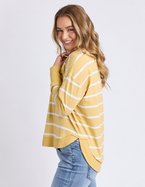 Foxwood Farrah Stripe Long Sleeve Top