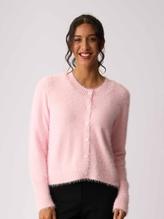 Foil Fluffy Cardigan-style-MCRAES