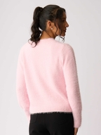 Foil Fluffy Cardigan