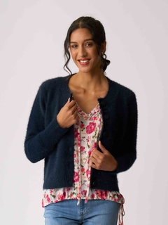 Foil Fluffy Cardigan-style-MCRAES