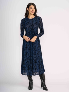 Foil Flock Yeah Dress-style-MCRAES