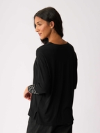 Foil Blocked Stripe Top