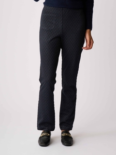 Esplanade Straight Fit Print Trousers-style-MCRAES
