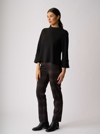 Esplanade Straight Fit Print Trousers