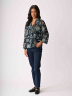 Memo Shirred Yoke Blouse