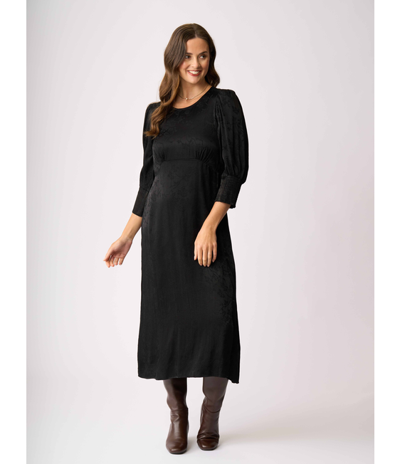 Oh Three Curved Empire Line Dress