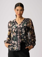 Foil Pipeline Blouse