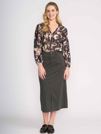 Foil Pipeline Blouse