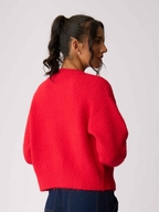 Foil Relaxed Cardigan