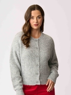 Foil Relaxed Cardigan
