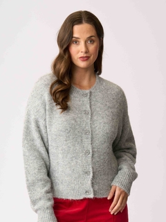 Foil Relaxed Cardigan-style-MCRAES