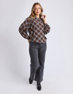 Foxwood Eddison Check Top