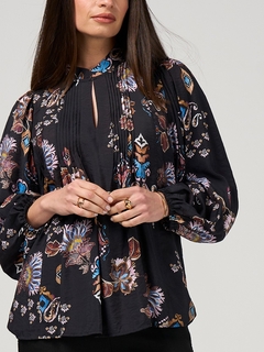 Loobies Story Gilded Lotus Blouse-style-MCRAES