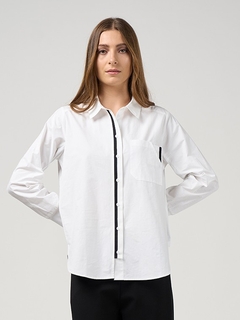 Madly Sweetly Mixed Media Shirt-style-MCRAES