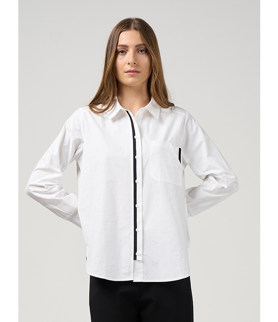 Madly Sweetly Mixed Media Shirt