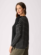 Foil Combo Print Top