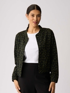 Esplanade Jacquard Knit Bomber