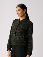 Esplanade Jacquard Knit Bomber