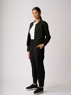 Esplanade Jacquard Knit Bomber