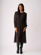 Memo Shirr Around Dress