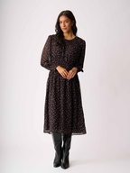 Memo Shirr Around Dress