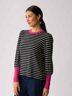 Foil Merino Contrast Trim Jumper