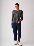 Foil Merino Contrast Trim Jumper