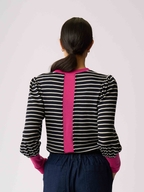 Foil Merino Contrast Trim Jumper