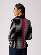 Foil Merino Contrast Trim Jumper