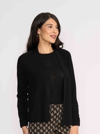 Foil Merino High Tied Cardigan