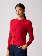 Foil Merino Ewe Two Cardigan