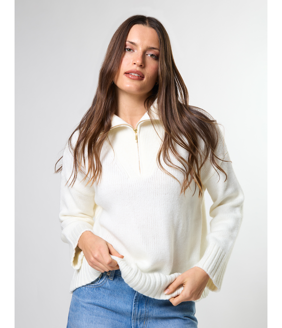 Stella + Gemma Cory Zip Knit