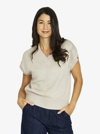 Jump Seam V Neck Vest