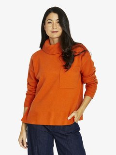 Jump Roll Neck Pocket Pullover-style-MCRAES