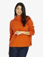Jump Roll Neck Pocket Pullover