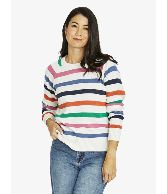 Jump Fun Stripe Pullover