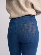 Vassalli Reign Jean - Basket Weave Skinny Jean 