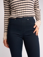 Vassalli Bay Pull On - Slim Leg Full Length Denim 