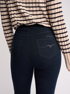 Vassalli Bay Pull On - Slim Leg Full Length Denim 